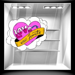 Αυτοκόλλητο βιτρίνας - Αγίος Βαλεντίνος 41